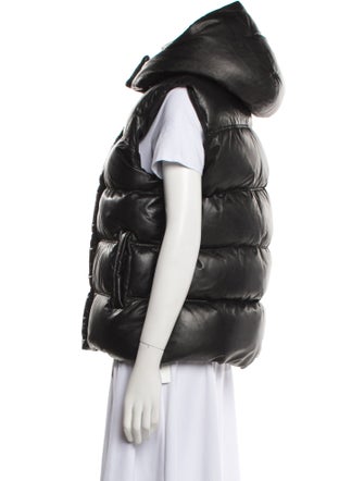 Alexander Wang Leather Down Jacket