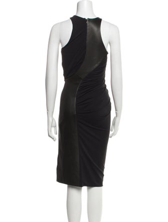 Alexander Wang Crew Neck Midi Length Dress