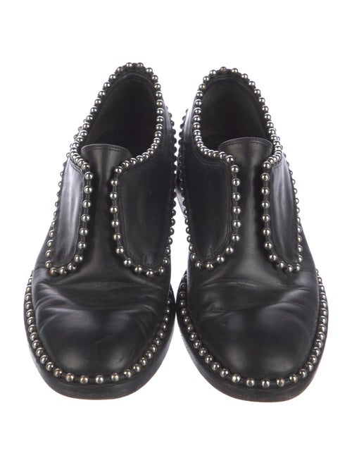Alexander Wang Leather Studded Accents Oxfords