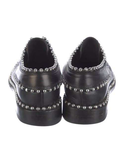 Alexander Wang Leather Studded Accents Oxfords