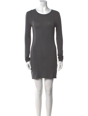 T by Alexander Wang Scoop Neck Mini Dress