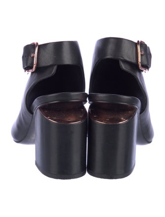 Alexander Wang Leather Slingback Pumps