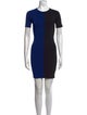 Alexander Wang Colorblock Pattern Mini Dress