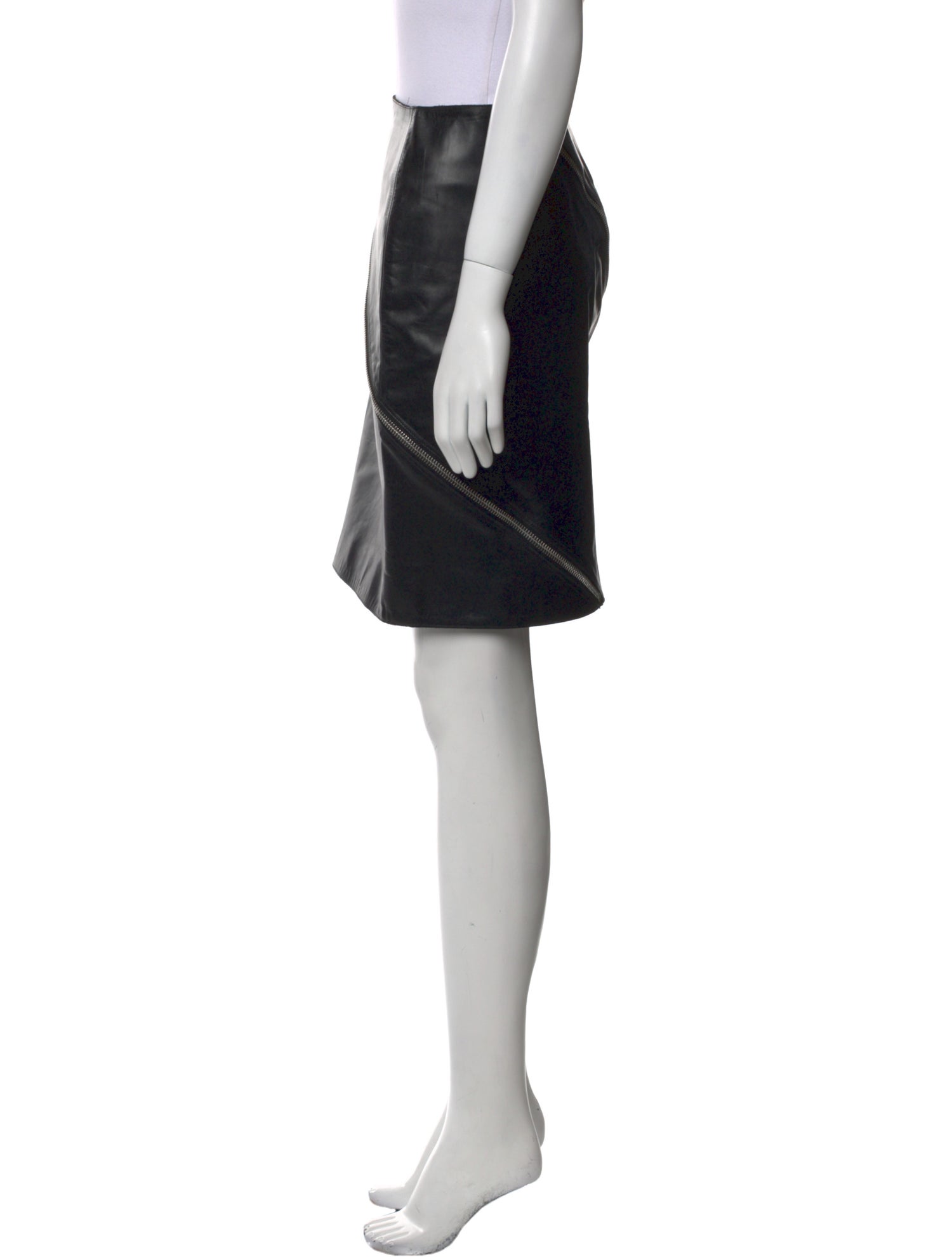 Alexander Wang Calfskin Mini Skirt