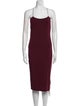 Alexander Wang Square Neckline Midi Length Dress