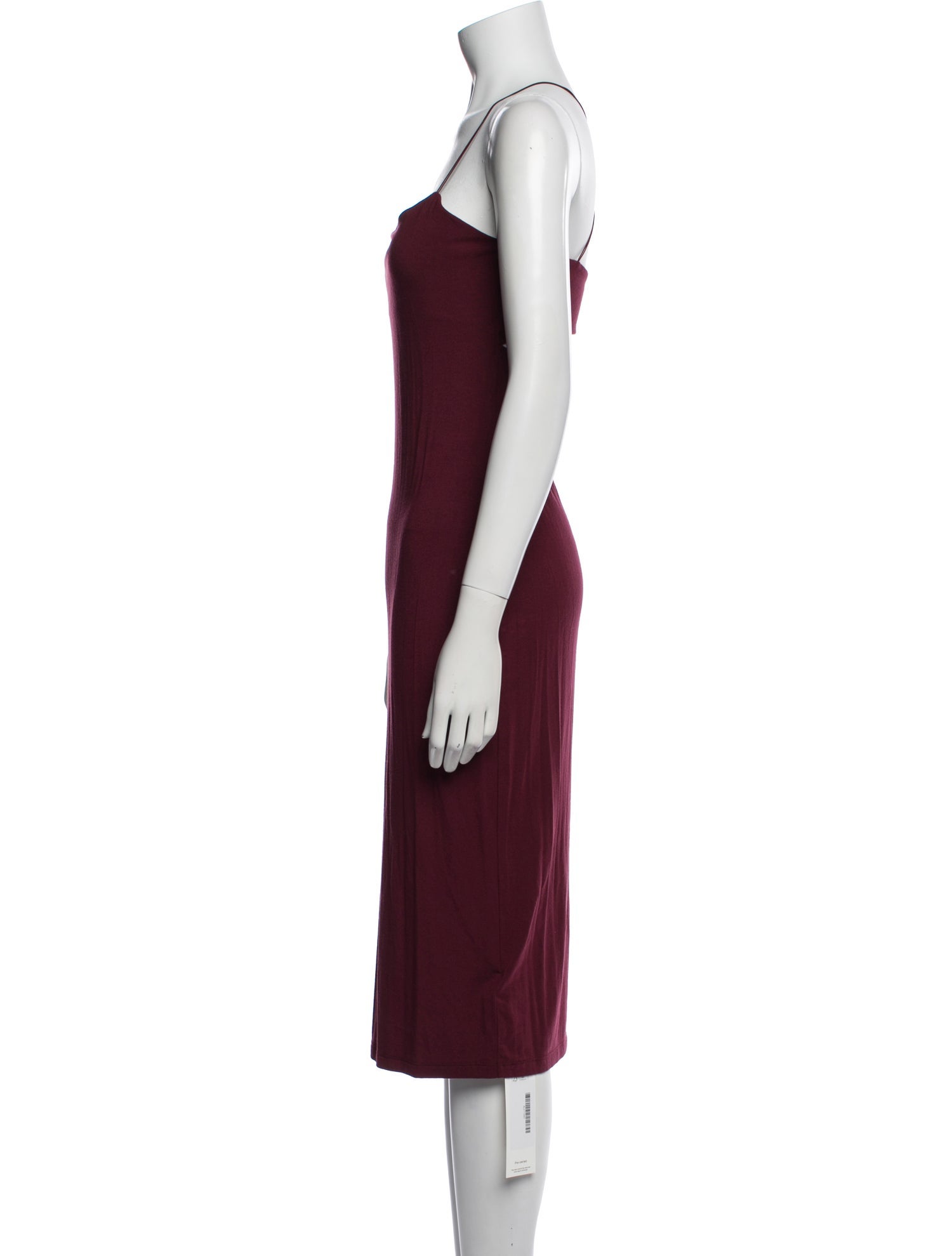Alexander Wang Square Neckline Midi Length Dress