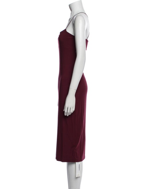 Alexander Wang Square Neckline Midi Length Dress