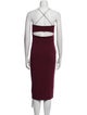 Alexander Wang Square Neckline Midi Length Dress