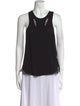 Alexander Wang Scoop Neck Sleeveless Top