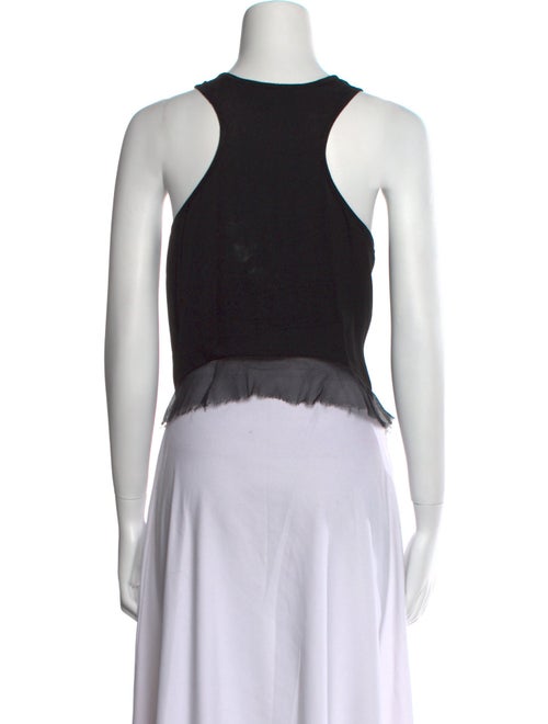 Alexander Wang Scoop Neck Sleeveless Top