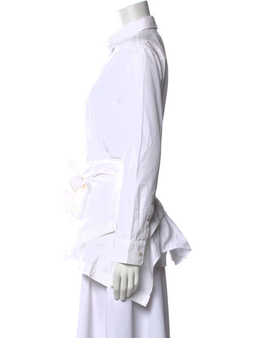 Alexander Wang Long Sleeve Button-Up Top