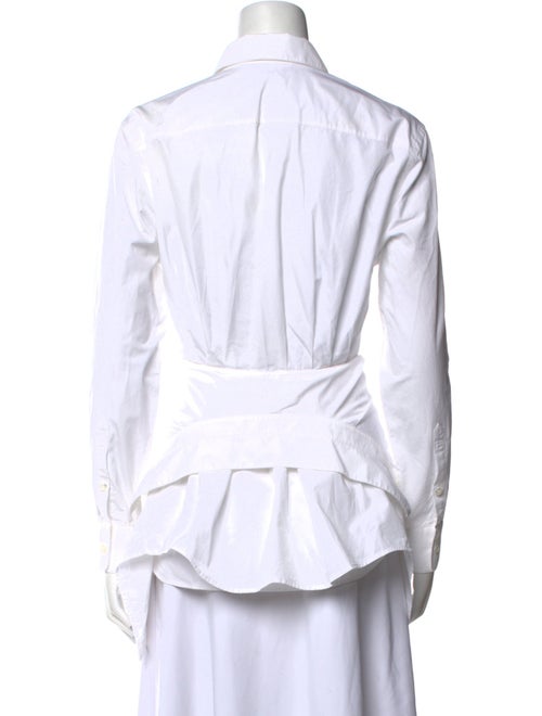 Alexander Wang Long Sleeve Button-Up Top