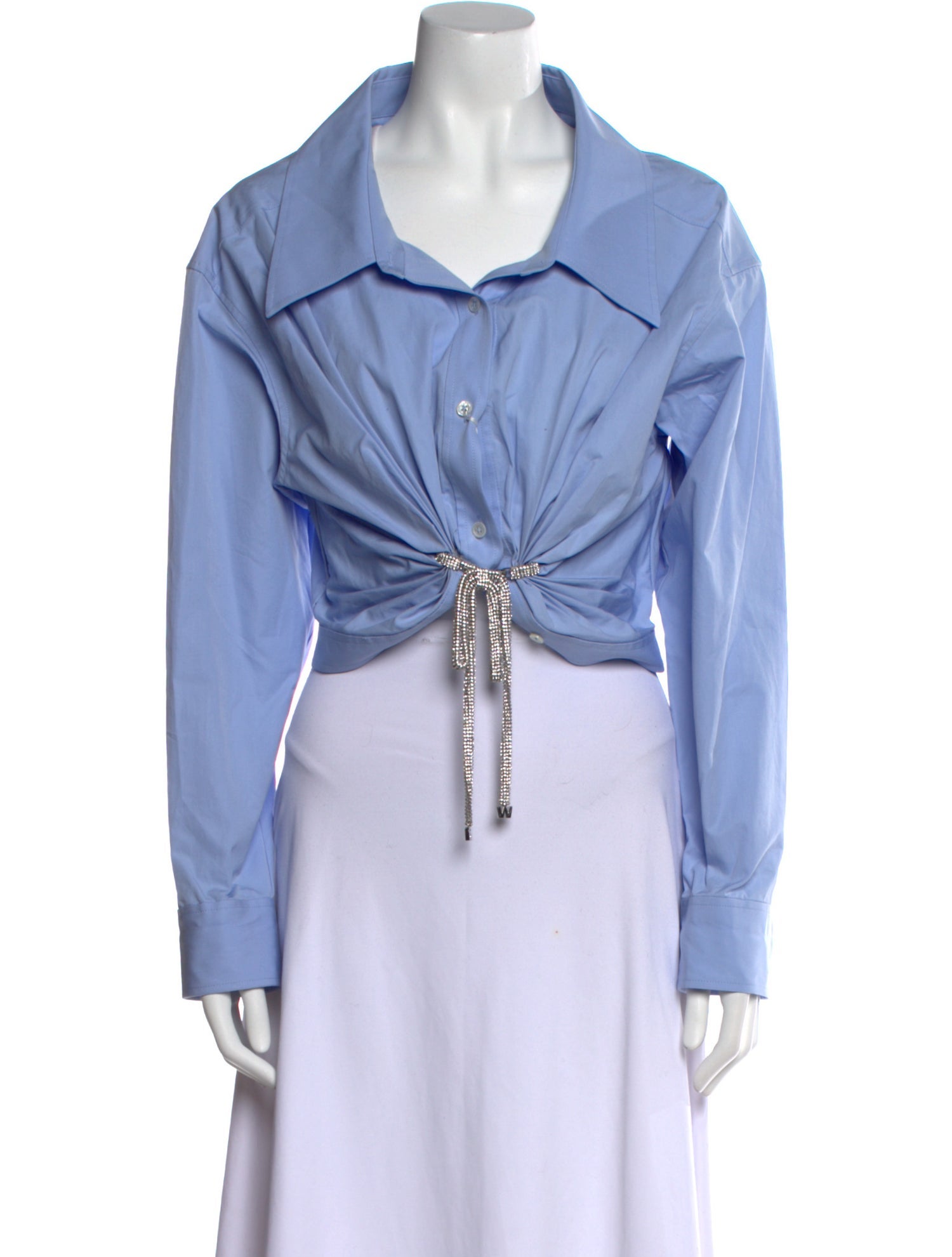 Alexander Wang Long Sleeve Crop Top w/ Tags