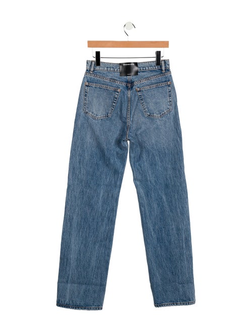 Alexander Wang High-Rise Straight Leg Jeans