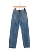 Alexander Wang High-Rise Straight Leg Jeans