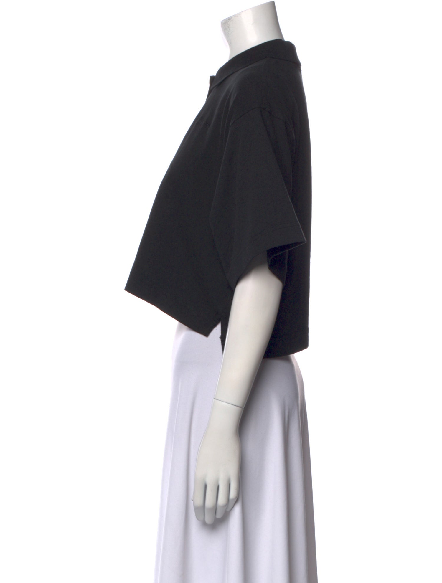 Alexander Wang Short Sleeve Crop Top