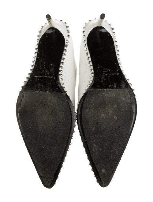 Alexander Wang Leather Studded Accents Boots