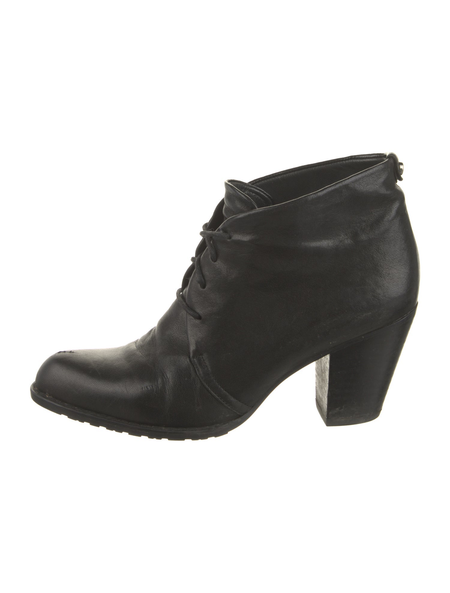 Alexander Wang Leather Lace-Up Boots