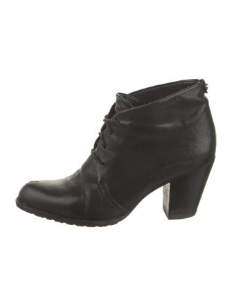 Alexander Wang Leather Lace-Up Boots