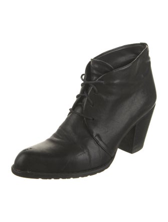 Alexander Wang Leather Lace-Up Boots