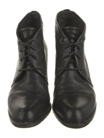 Alexander Wang Leather Lace-Up Boots