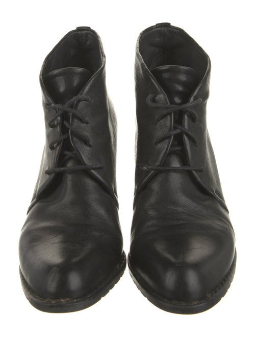 Alexander Wang Leather Lace-Up Boots