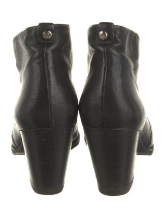 Alexander Wang Leather Lace-Up Boots