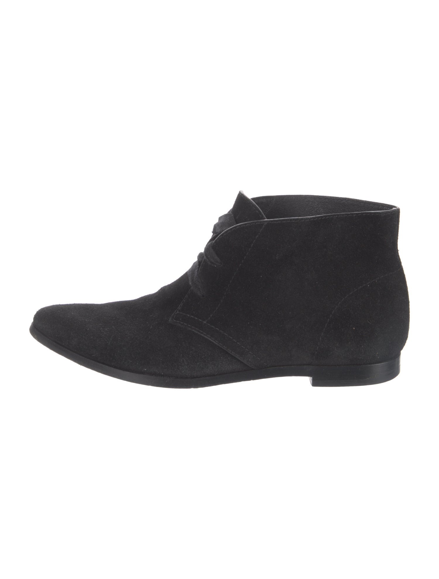 Alexander Wang Suede Lace-Up Boots