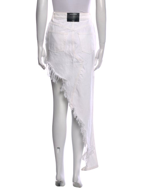 Alexander Wang Distressed Accents Long Skirt
