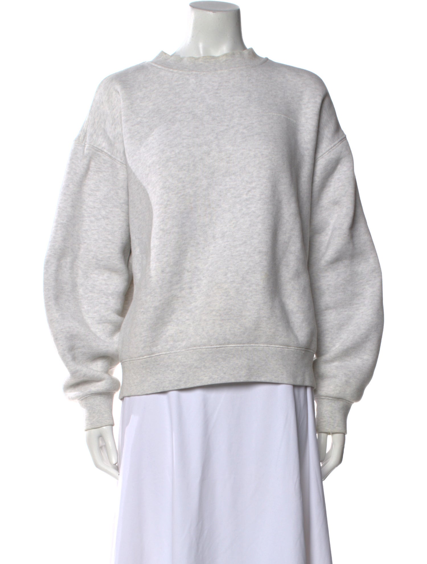 Alexander Wang Crew Neck Long Sleeve Sweatshirt