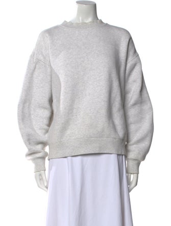 Alexander Wang Crew Neck Long Sleeve Sweatshirt