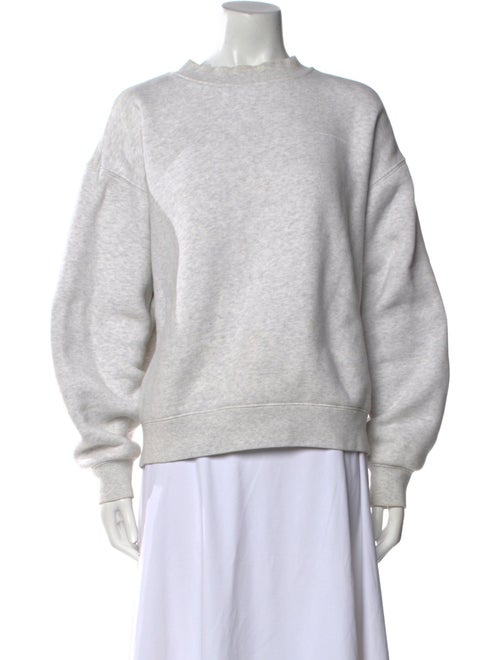 Alexander Wang Crew Neck Long Sleeve Sweatshirt