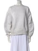 Alexander Wang Crew Neck Long Sleeve Sweatshirt