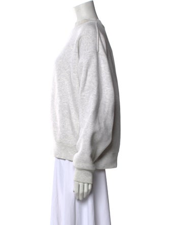 Alexander Wang Crew Neck Long Sleeve Sweatshirt