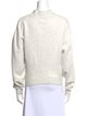 Alexander Wang Mock Neck Long Sleeve Sweatshirt