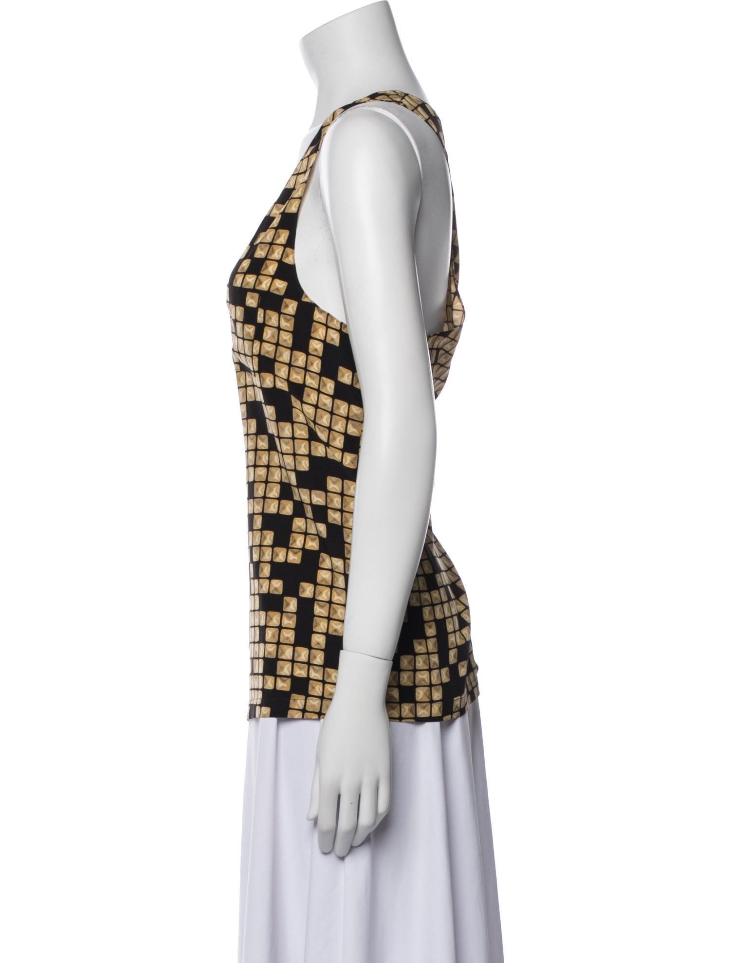 Alexander Wang Silk Printed Top