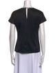 Alexander Wang Silk Crew Neck T-Shirt