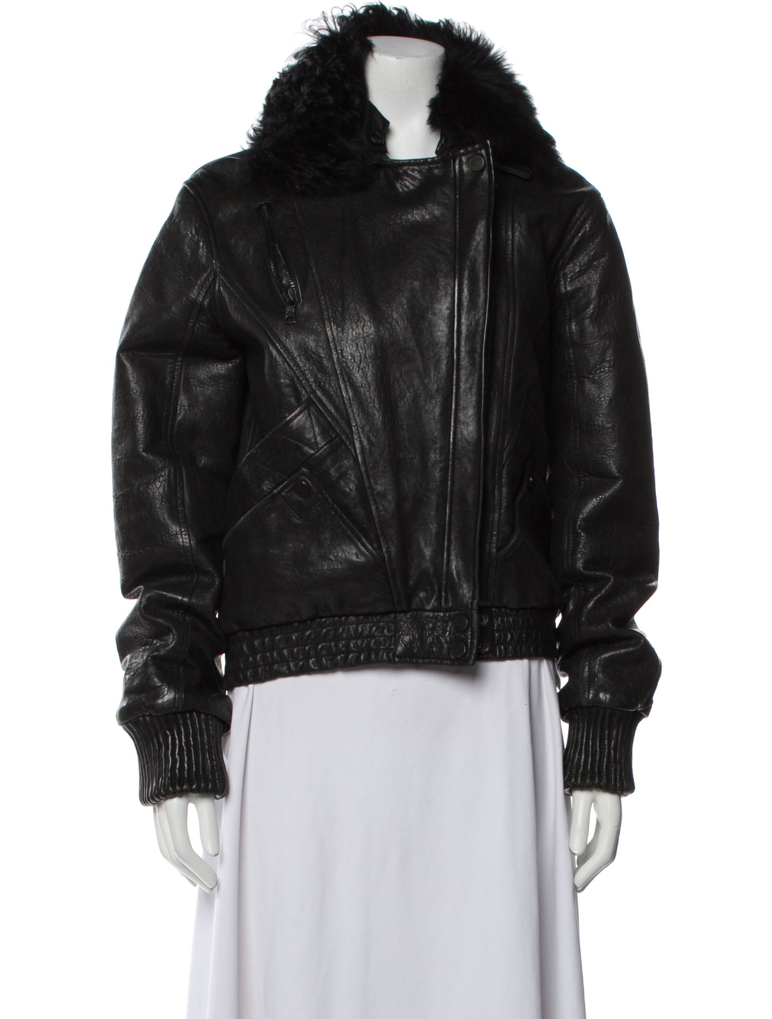Alexander Wang Lambskin Biker Jacket