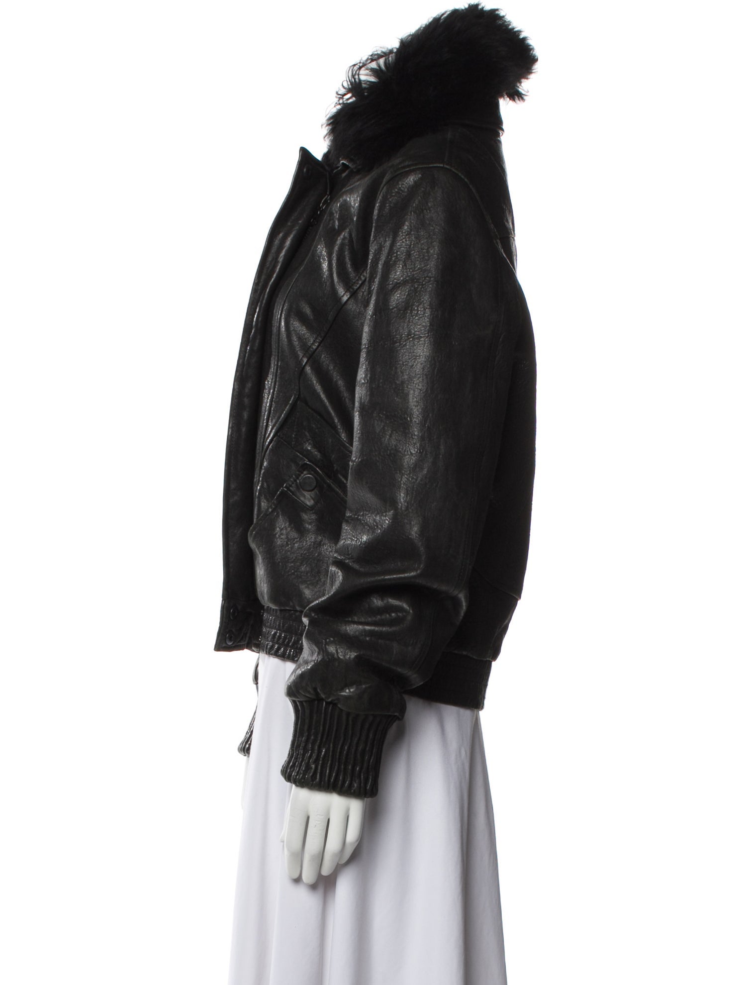 Alexander Wang Lambskin Biker Jacket