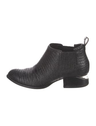 Alexander Wang Embossed Leather Chelsea Boots