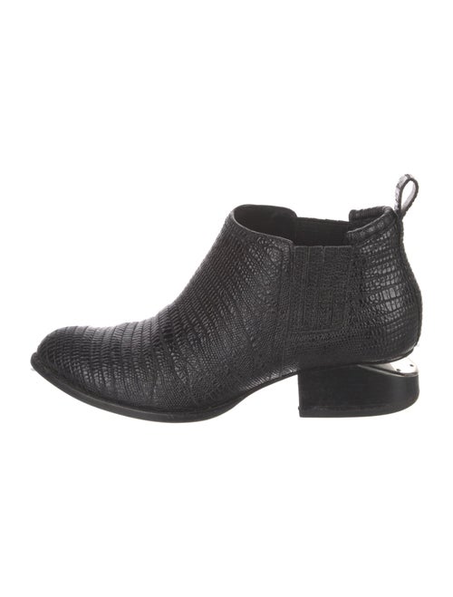 Alexander Wang Embossed Leather Chelsea Boots