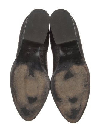 Alexander Wang Embossed Leather Chelsea Boots