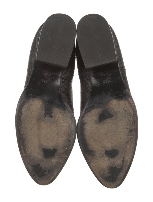 Alexander Wang Embossed Leather Chelsea Boots