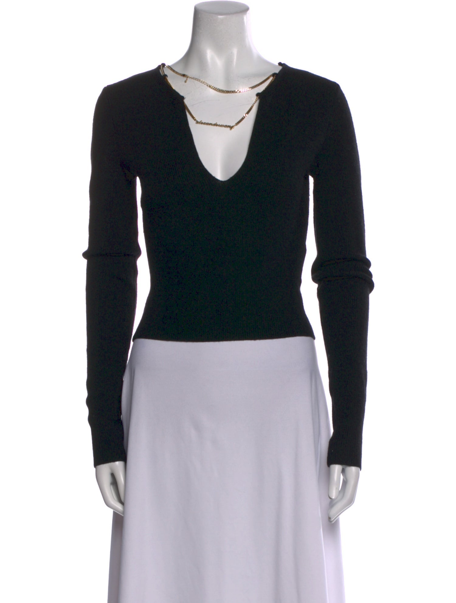 Alexander Wang Wool V-Neck Sweater