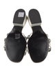 Alexander Wang Leather Studded Accents Slides