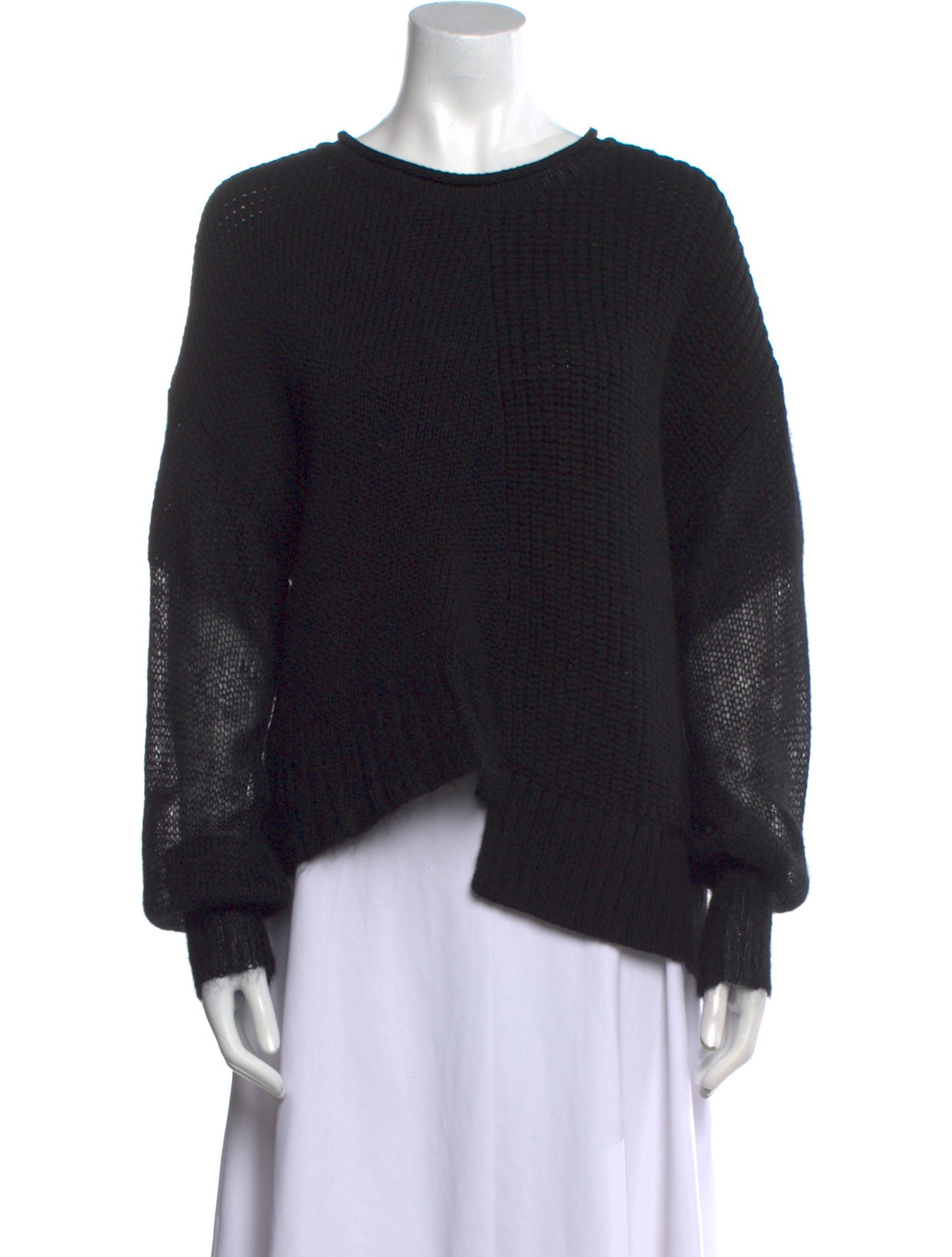 Alexander Wang Wool Scoop Neck Sweater