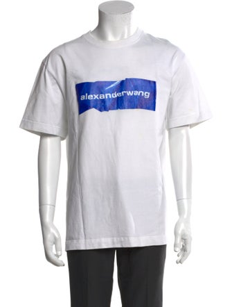 Alexander Wang Graphic Print Crew Neck T-Shirt