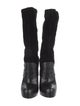 Alexander Wang Leather Sock Boots