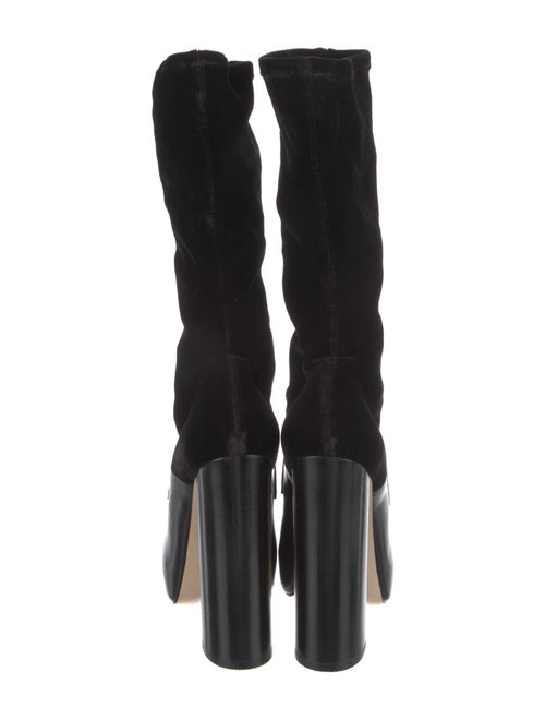 Alexander Wang Leather Sock Boots