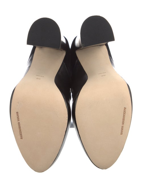 Alexander Wang Leather Sock Boots